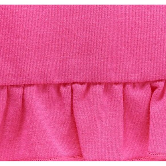 Isaac Mizrahi Live! Women Top 1X  Scoop Neck Curved Ruffle Light Brown A378050 - Picture 4 of 6